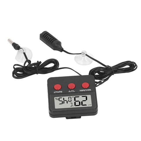 Reptile Digital Temperature and Humidity Gauge Meter with 2 Probes in Saudi Arabia