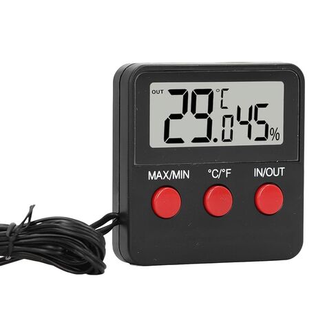 Reptile Digital Temperature and Humidity Gauge Meter with 2 Probes in Saudi Arabia