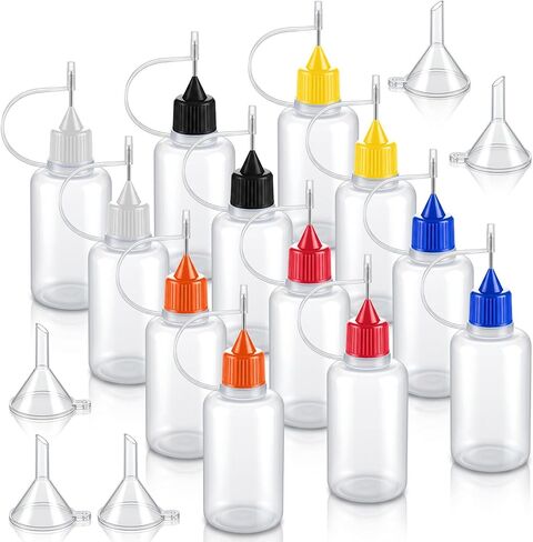 Precision Tip Applicator Bottles 12 PCS 30ml Needle Tip Squeeze Bottles in Kuwait