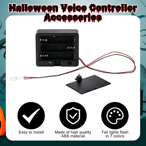 Seenelling 6 Pcs Halloween Scare Sound Sensor in Kuwait