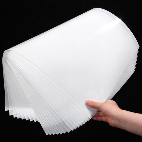 16Pcs Translucent Blank Mylar Stencil Sheet for Cutting 12" x 24" in Kuwait