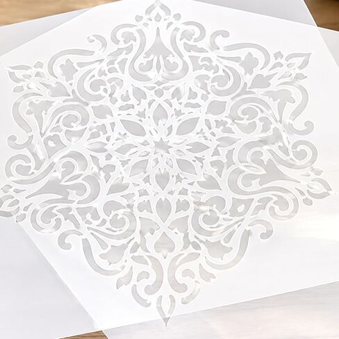 16Pcs Translucent Blank Mylar Stencil Sheet for Cutting 12" x 24" in Kuwait