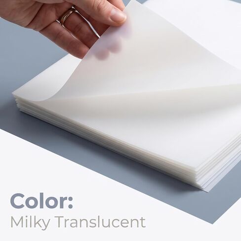 16Pcs Translucent Blank Mylar Stencil Sheet for Cutting 12" x 24" in Kuwait