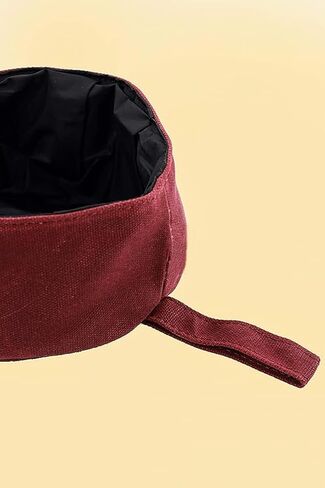 CALDO Collapsible Dog Bowl - Perfect for Food and Water on The Go (Burgundy) in Kuwait