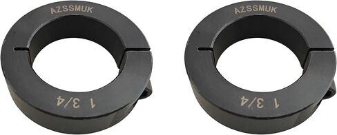 AZSSMUK Single Split Clamp-On Shaft Collars of Metal Material 1-1/2 inch Bore Set Screw in Kuwait