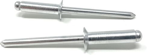 Metal Magery 50 Aluminum Countersunk Head Blind Rivets Pop Rivets 3/16" x 1/2" (0.375-.500 Inch Grip Range) QTY: 50 in Kuwait