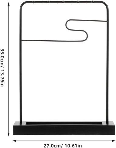 COHEALI Brush Pen Rack Calligraphy Brush Holder Black in Kuwait
