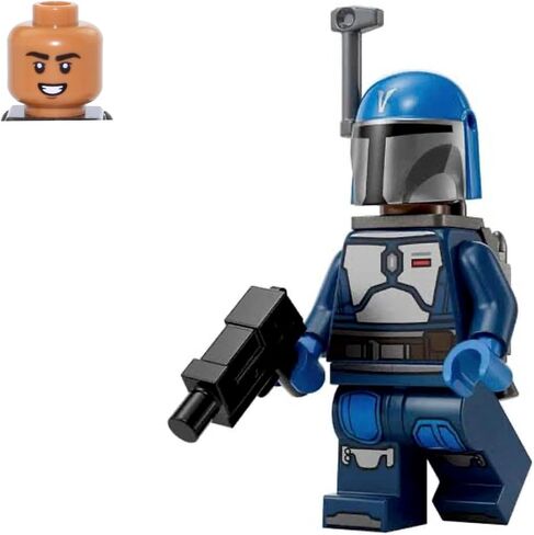 LEGO Star Wars Minifigure - Mandalorian Fleet Commander Pilot with Blaster in Kuwait