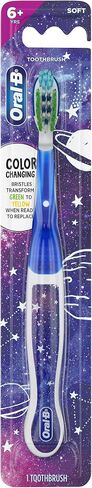 Oral-B Cross Action Kids Toothbrush, Soft Bristles, Ages 6+, 1 count in Kuwait
