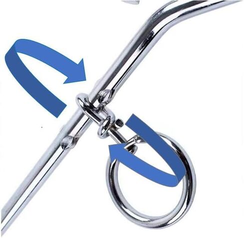 Dog Yard Stake, Heavy Duty Dog Anchor, 120lbs Safe Working Load, Rust-Resistant Tie-Out Leash Stake for Yard, Garden, Park, and Camping Use in Saudi Arabia