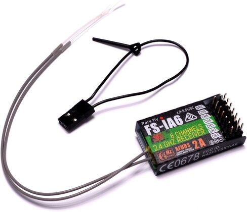 YoungRC FS-iA6 Receiver 2.4G 6CH Remote Control Receiver, Double Antenna in Kuwait