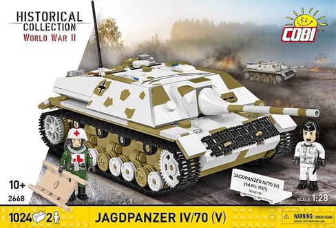 COBI Historical Collection WWII JAGDPANZER IV/70 (V) (Sd.Kfz. 162/1) Vehicle, 1024 Pieces in Kuwait