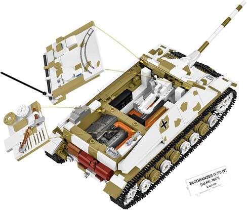 COBI Historical Collection WWII JAGDPANZER IV/70 (V) (Sd.Kfz. 162/1) Vehicle, 1024 Pieces in Kuwait