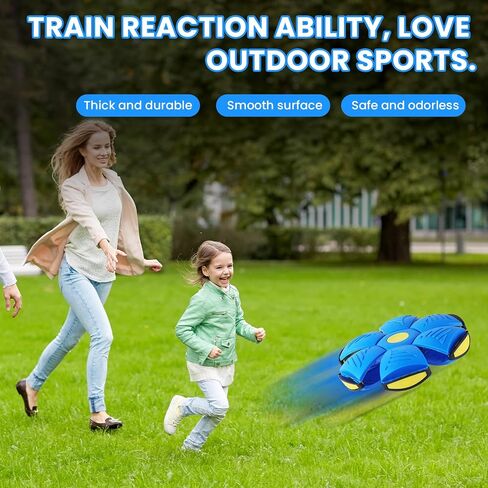 Magic Bouncing Ball, Dual Form Flying Saucer Pop Up Metaball for Kids Pets in Kuwait
