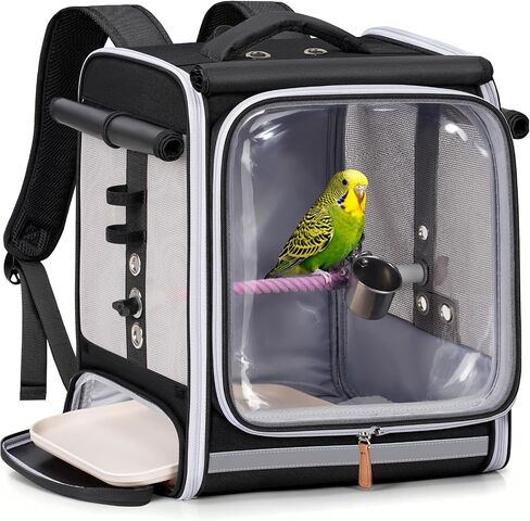 Mancro Bird Carrier Backpack for Small Birds, Cockatiel, Parrot in Kuwait