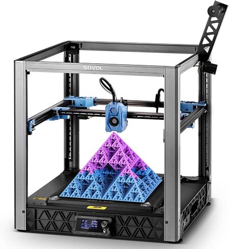 Sovol SV01 Pro 3D Printer with Metal Direct Drive Extruder CR-Touch Silent Board Dual Z-axis 4.3 inch Handheld Color Touch Screen Flexible Magnetic Plate, Larger Build Volume 280x240x300mm in Saudi Arabia