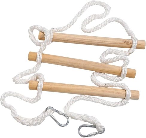 PRETYZOOM Rope Ladder for Bunk Beds and Playground Hanging Rope Ladder for Kids Climbing Easy to Install Bunk Bed Accessory for Home School Dormitory Tree House Use in Kuwait