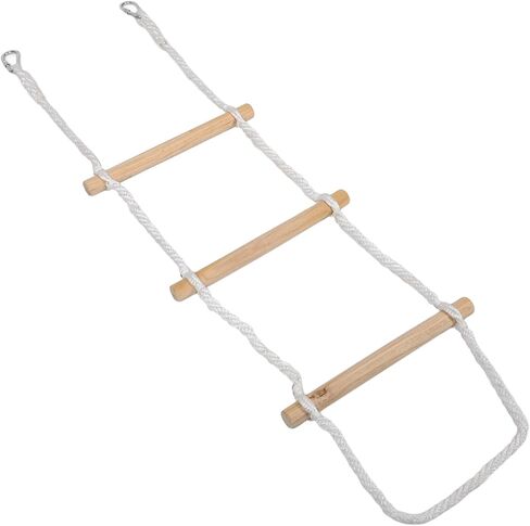 PRETYZOOM Rope Ladder for Bunk Beds and Playground Hanging Rope Ladder for Kids Climbing Easy to Install Bunk Bed Accessory for Home School Dormitory Tree House Use in Kuwait