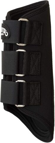 Weaver Leather Splint Boots Black, Medium in Kuwait