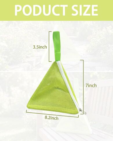 Parrot Triangle Portable Mesh Parrot Bag with Zipper,Hanger, 0.6×0.9Ft in Kuwait