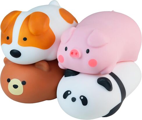 ORB Easy Sqweezy Snugglies Jumbo Squishy Pig - Stretch, Squeeze, Snuggle This Big, Fun, Slow Rising and Extra Soft Toy Pet Pig for Stress Relief - Stretchy and Squishy Fidget Toy for Kids and Adults in Kuwait