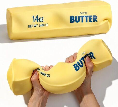 10in Giant Butter Squishy Shaving Cream Filled, Jumbo Big Butters Squeeze in Kuwait