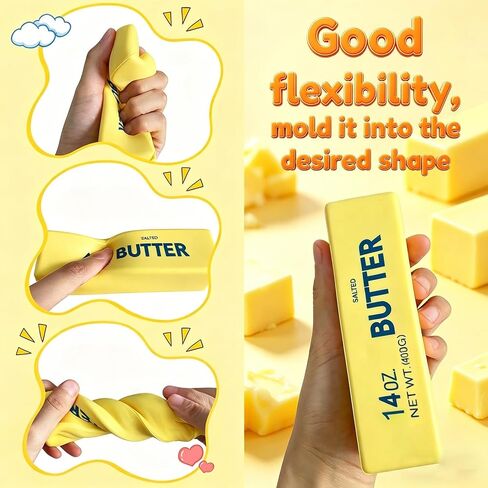 10in Giant Butter Squishy Shaving Cream Filled, Jumbo Big Butters Squeeze in Kuwait