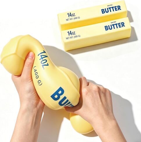 10in Giant Butter Squishy Shaving Cream Filled, Jumbo Big Butters Squeeze in Saudi Arabia