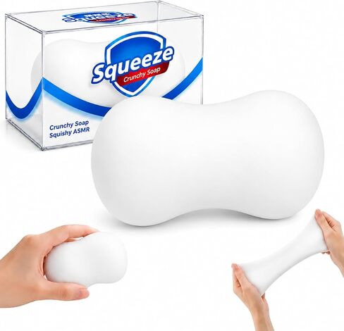 Crunchy Soap Squishy ASMR,Bead Filled Realistic Handmade Bar Soap in Saudi Arabia