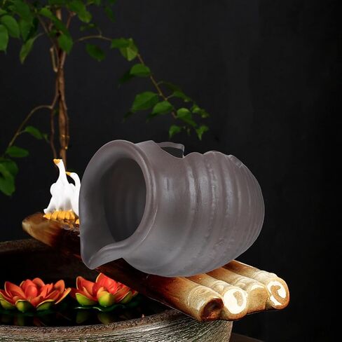 Ceramic Decorative Waterfall Jar Fountain for Aquarium and Garden Decor in Kuwait