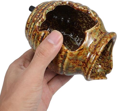 2pcs Ceramic Mini Fish Tank Jar Fountain Indoor Waterfall Garden Decor in Kuwait
