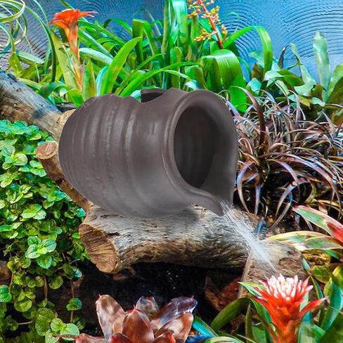 Ceramic Waterfall Jar Fountain Decor for Fish Tanks and Gardens in Kuwait