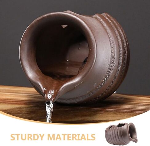 Ceramic Fountain Jar Waterfall Decor for Fish Tanks and Zen Gardens in Kuwait