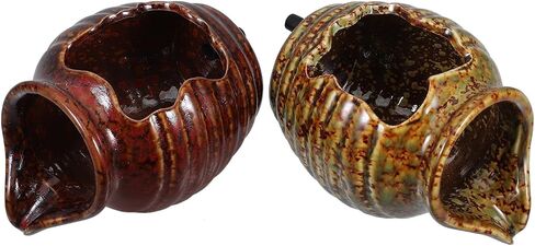 2pcs Ceramic Mini Fish Tank Waterfall Jar Fountain in Kuwait