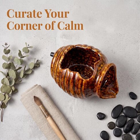 Ceramic Aquarium Waterfall Jar Fountain Decor for Fish Tanks and Gardens in Kuwait