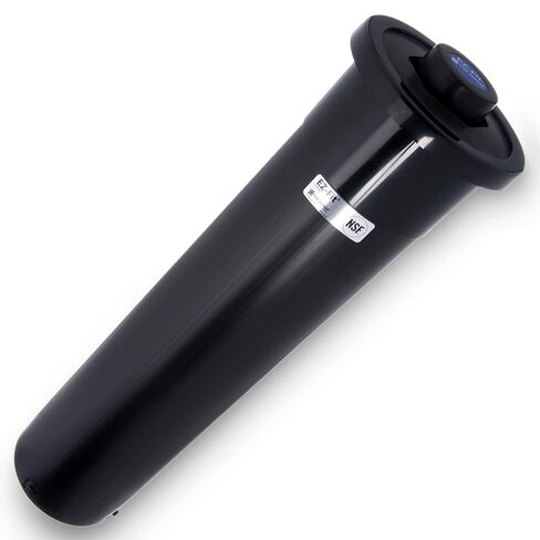 San Jamar C2410C مقاس واحد يناسب جميع موزعات أكواب EZ Fit In-Counter مع حشية سوداء، يناسب مقاس كوب يزن 226.7 جم إلى 119.38 جم، حافة من 2-7/8 بوصة إلى 4-3/4 بوصة، طول الأنبوب 23-1/4 بوصة in Kuwait