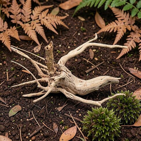 UKCOCO 6pcs Driftwood Pieces for Aquarium Aquascaping, 4-6" in Kuwait