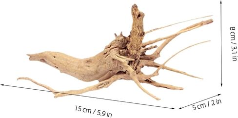 UKCOCO 6pcs Driftwood Pieces for Aquarium Aquascaping, 4-6" in Kuwait