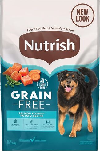 Nutrish Grain Free Salmon Dry Dog Food, 23 lb. Bag (Rachael Ray) in Saudi Arabia