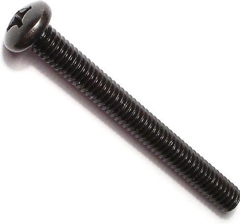 014973174330 Phillips Pan Machine Screws, 1/4-20 x 2-1/2, Piece-8, Black in Kuwait