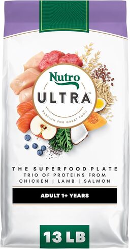 Nutro Ultra Dry Dog Food, Chicken, Lamb & Salmon Recipe, 30 lb in Kuwait