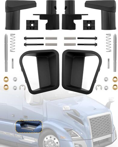 Chassis Fuel Tank Fairing Handle Kit, Compatible with 2018-2025 Volvo VNL in Kuwait
