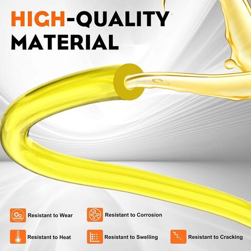 Hipa Gas Fuel Line Hose Tubing for Small Engine Weedeater 4 Size 4 ft. Each in Kuwait