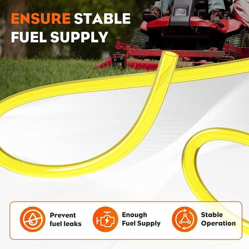 Hipa Gas Fuel Line Hose Tubing for Small Engine Weedeater 4 Size 4 ft. Each in Kuwait