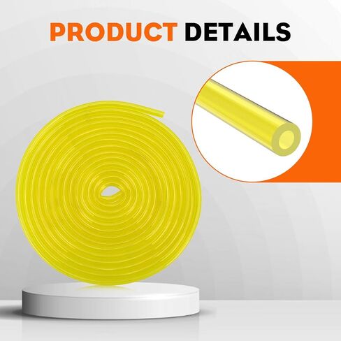 Hipa Gas Fuel Line Hose Tubing for Small Engine Weedeater 4 Size 4 ft. Each in Kuwait