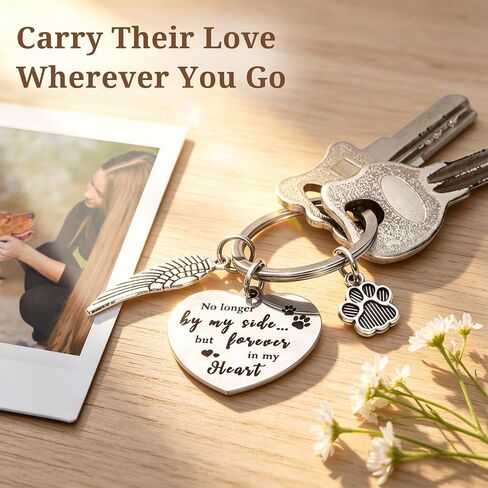 Pet Memorial Gifts for Loss of Dog Cat - Pet Loss Sympathy Gift Box with Suncatcher, Candle, Jar, Keychain & Card - Dog Passing Away Bereavement Gift, Pet Remembrance Gift Basket for Friends Family in Kuwait