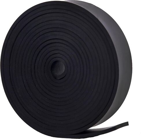 Neoprene Rubber Sheet Solid Rubber Strips Roll PadInsulation for Weather Stripping, Gasket, Shield, Costume, Seal, DIY (1/16" (.062") Thick, 3" Wide X 10' Long) in Kuwait