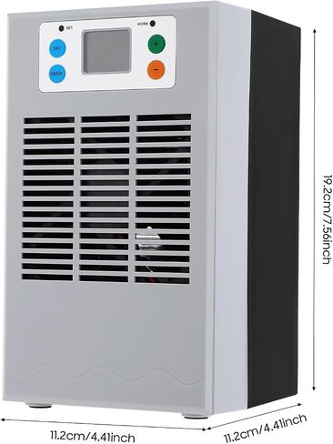 Aquarium Chiller, Aquarium Water Hydroponic Cooling System with Temperature Control Circulation Function Led Screen & Low Noise Fish Tank Cooler for Fish Axolotl Shrimp Coral Reef Jellyfish Tanks in Saudi Arabia