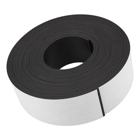 مغناطيس Master magnetics مرنة بشريط لاصق مع خلفية ، 1 – 5/16 " سمك ، – 1 – 1/2 " عرض, 50 قدم ً ا (لفة واحدة) in Kuwait