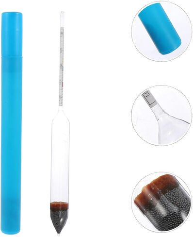 2pcs Aquarium Salinity Hydrometer Glass Digital Tester for Fish Tank in Kuwait